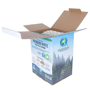 Premium White Paper Pellet Bedding