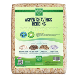 Aspen shavings bedding